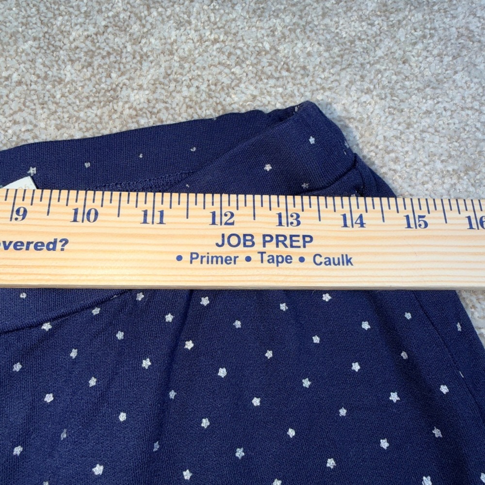Boden Womens Navy Blue Star Print Henley Pajama Set Long Sleeve 2 Piece PJ Set 6 - Picture 13 of 13